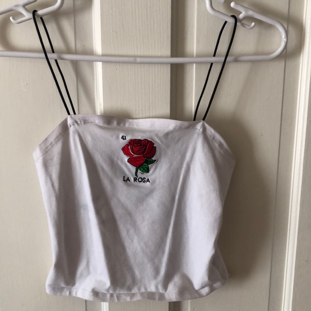 La Rosa (the rose) crop top